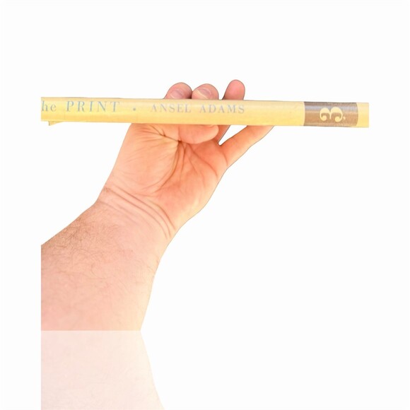 Ansel Adams The Print Contact Printing and Enlarging Hardcover w/ Dust - Picture 4 of 4